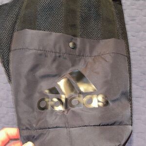 Adidas tote bag, nylon, black medium top handles Crossbody bag